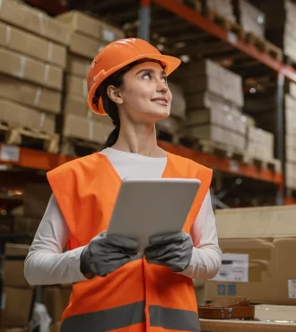 woman-safety-equipment-working